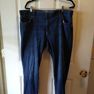 Men's Lee 42X30 Straight Taper Blue Jeans